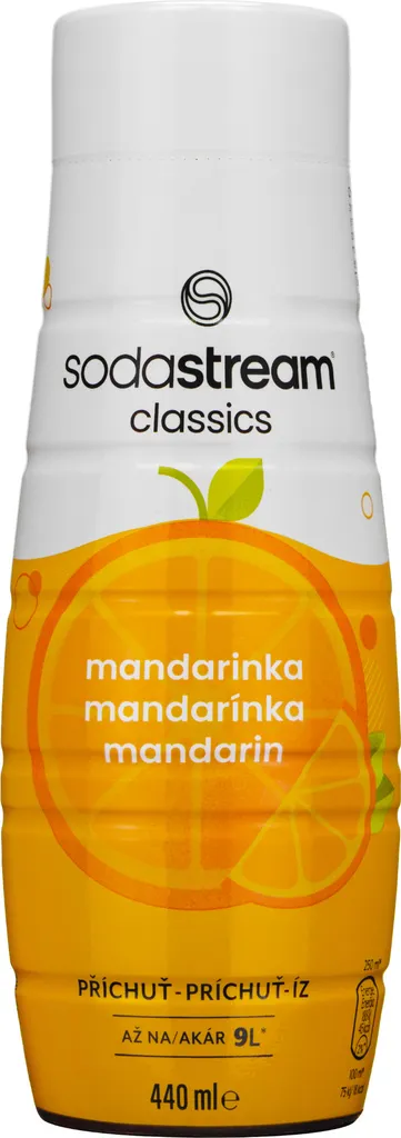 SodaStream Mandarin Syrup 440 ml, 1 piece