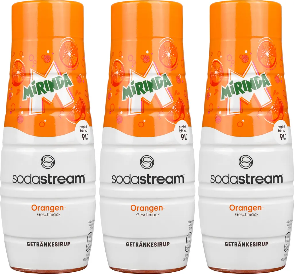 Syrup for SodaStream Mirinda 440ml, 3 pieces