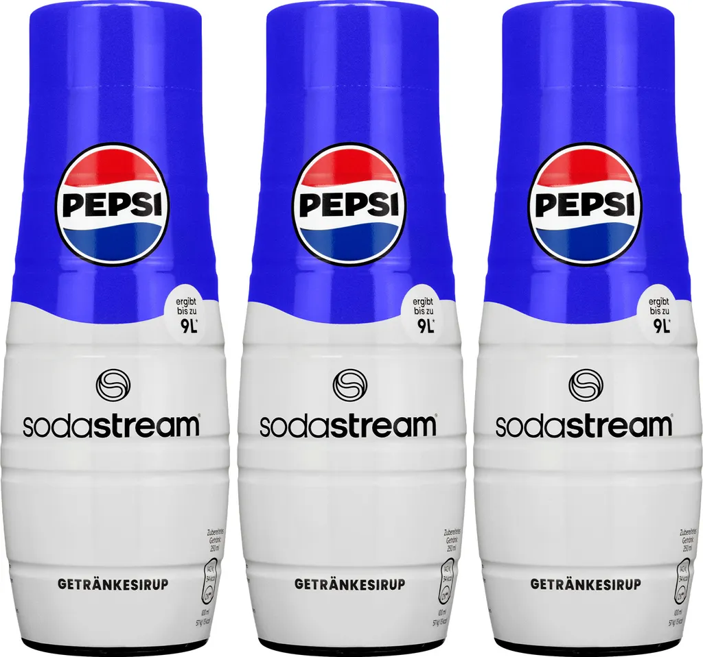 Syrup for SodaStream Pepsi 440ml, 3 pieces