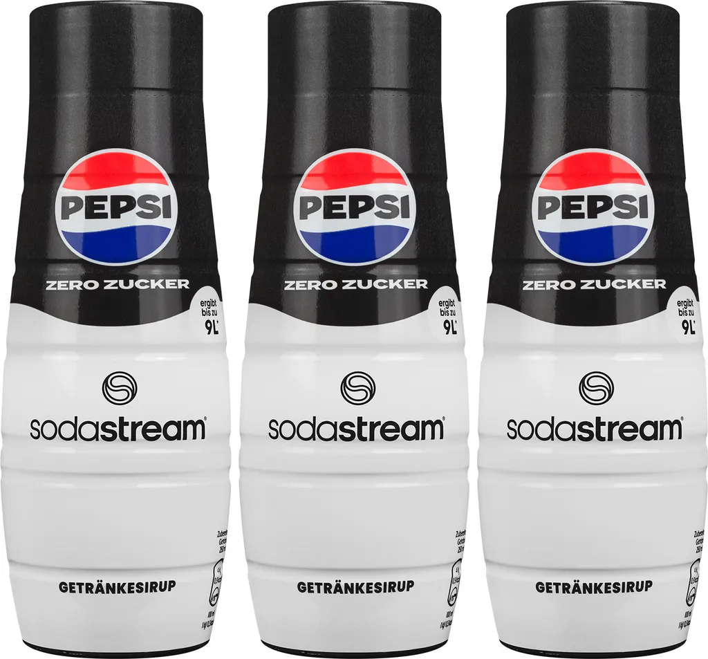 Syrup for SodaStream Pepsi Max Sugar-Free 440 ml, 3 pieces