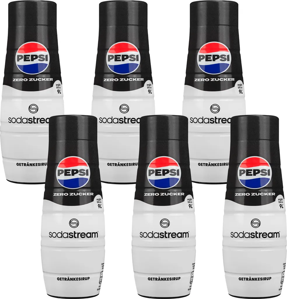 Syrup for SodaStream Pepsi Maxi Sugar-Free 440 ml x6