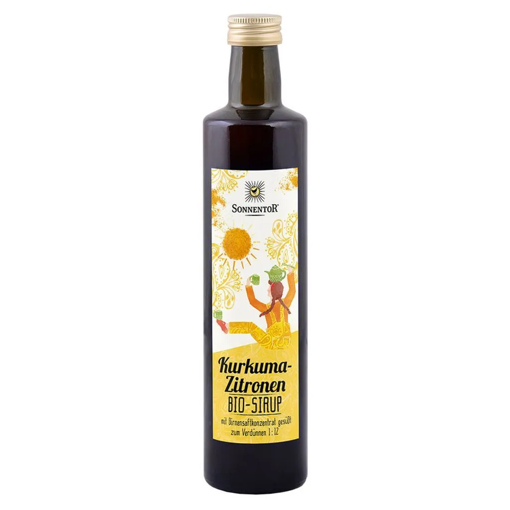 sonnentor -Curcuma Lemon Syrup 500ml