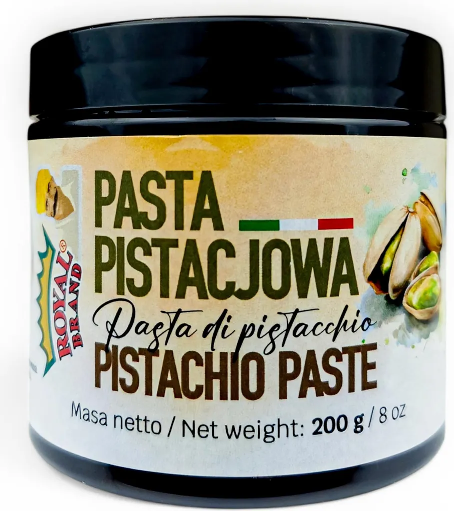 Biogo Sicilian Italian Pistachio Paste Fresh Pistachios With Perfect Color 100% 200g