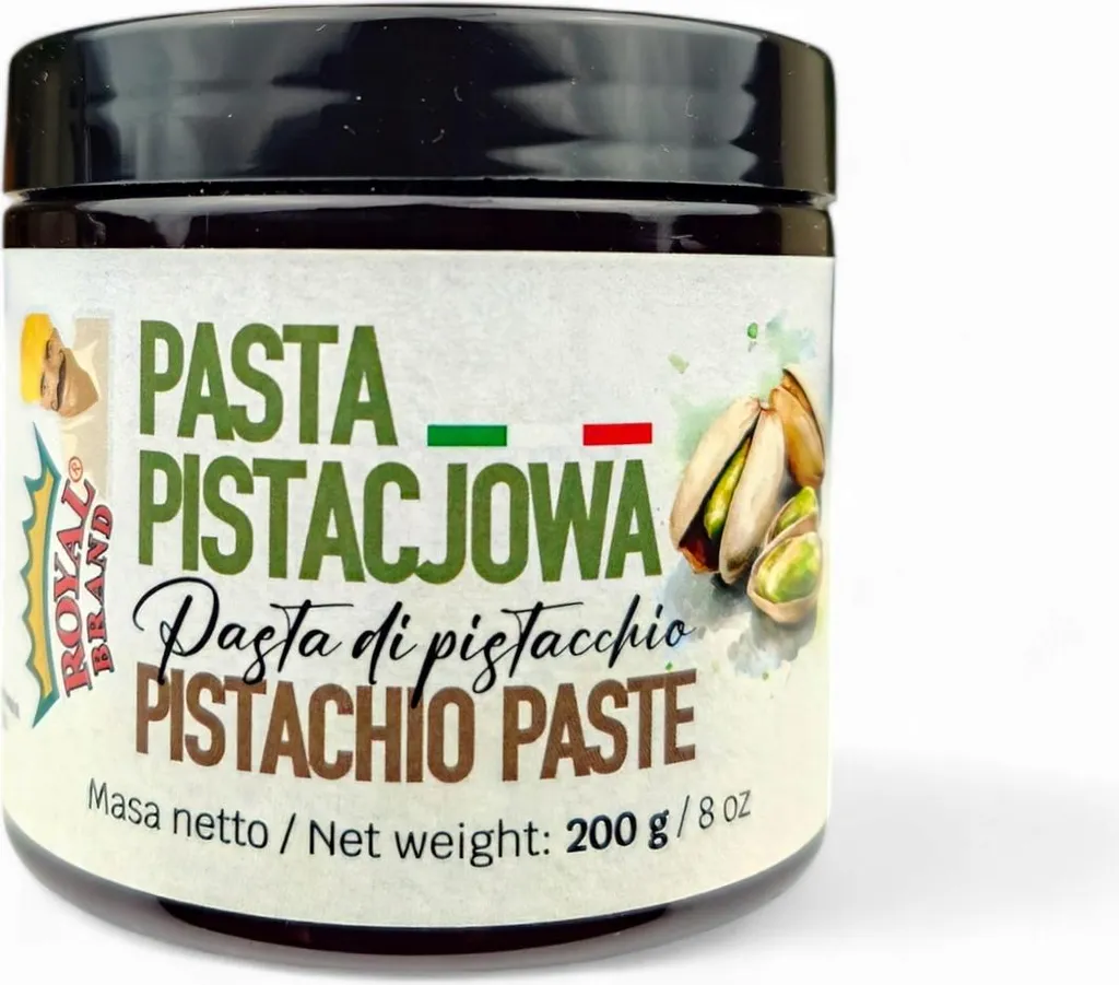 Biogo Sicilian Pistachio Paste Italian Fresh Natural Pistachios 100% 200g