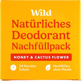 Wild Deostick Honey & Cactus Flower refill pack, 40 g