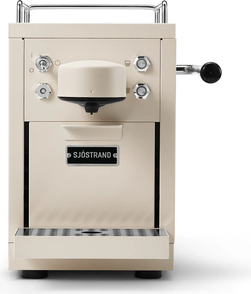 Sjöstrand The Original Capsule Coffee Machine, Color: Beige