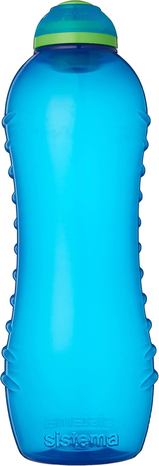 Sistema Twist \'n\' Sip Water Bottle, 620 ml - Blue