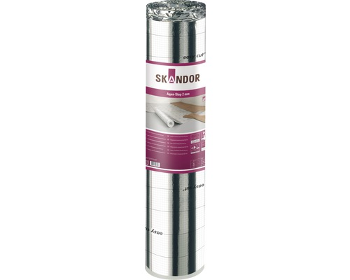 SKANDOR Aqua Stop Silver underlayment 2mm pack 20m²