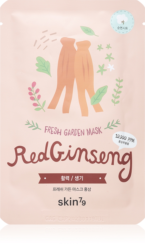 Skin79 Fresh Garden Red Ginseng Revitalizing sheet mask with ginseng