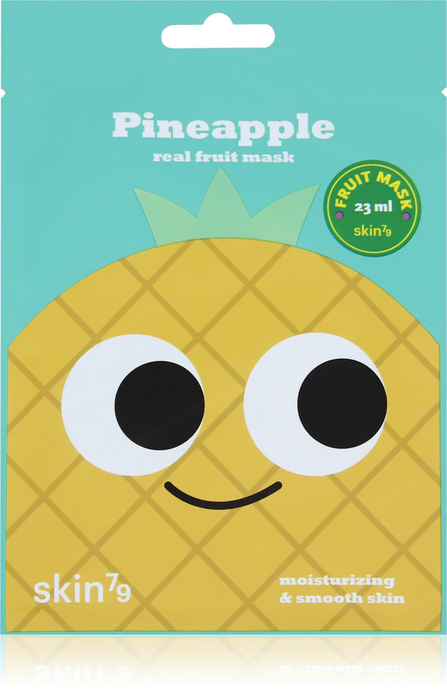 Skin79 Real Fruit Pineapple smoothing fabric mask
