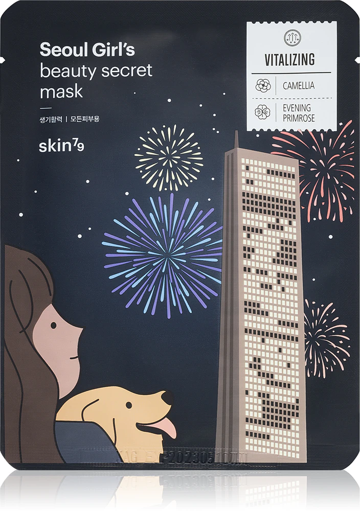 Skin79 Seoul Girls Beauty Secret firming sheet mask for facial contours