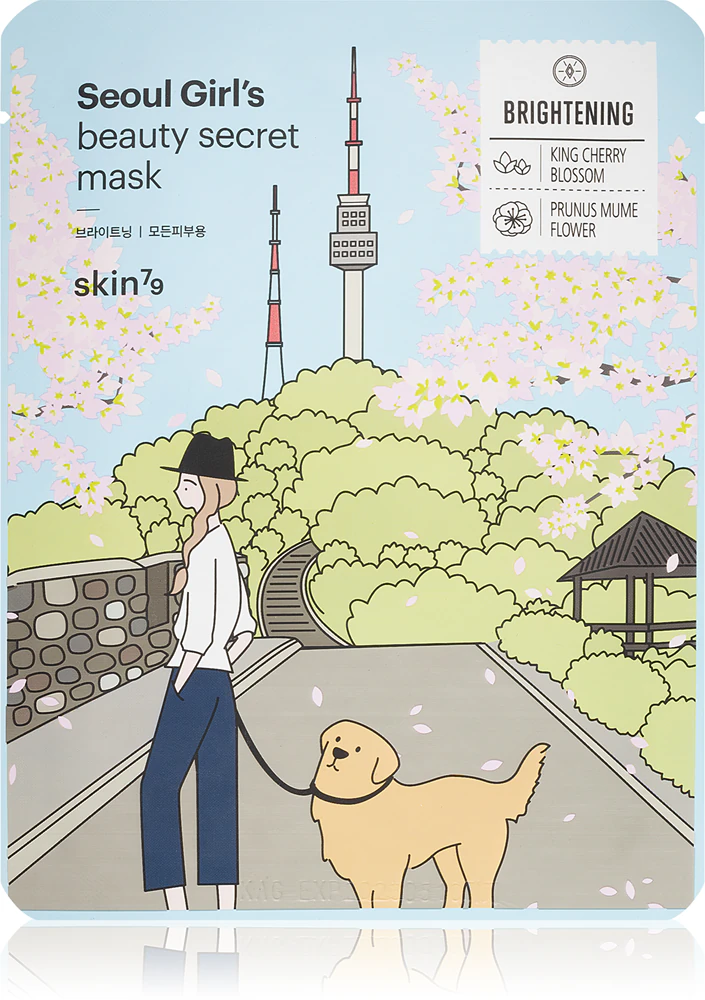 Skin79 Seoul Girls Beauty Secret cell layer mask with brightening and moisturizing effects