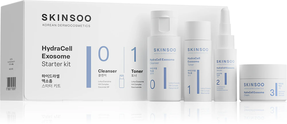 SKINSOO HydraCell Exosome Starter kit starter set