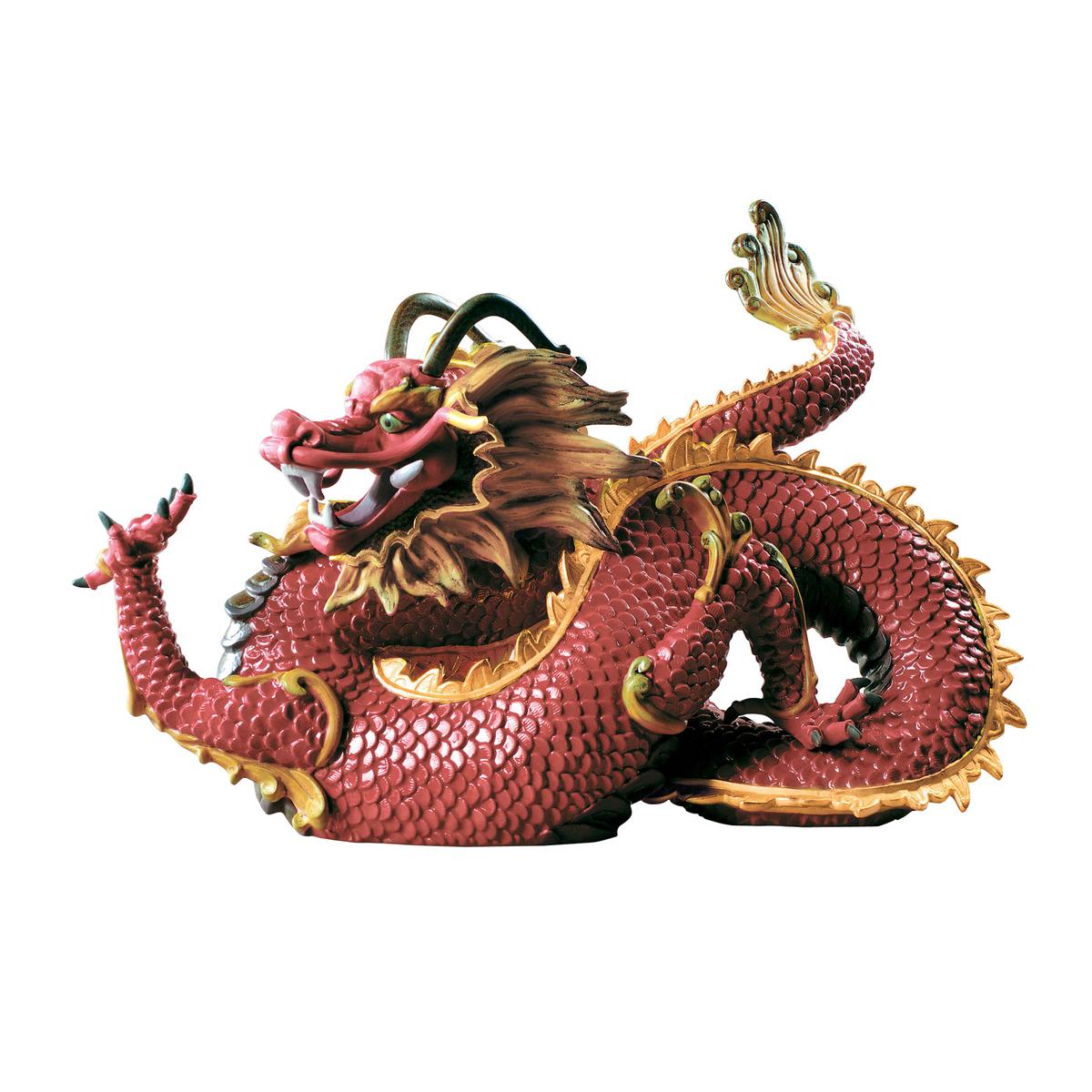 Sculpture Majestic Dragon by Lladró