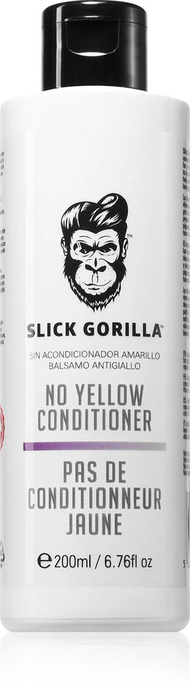Slick Gorilla No Yellow Conditioner Conditioner for blonde and streaked hair