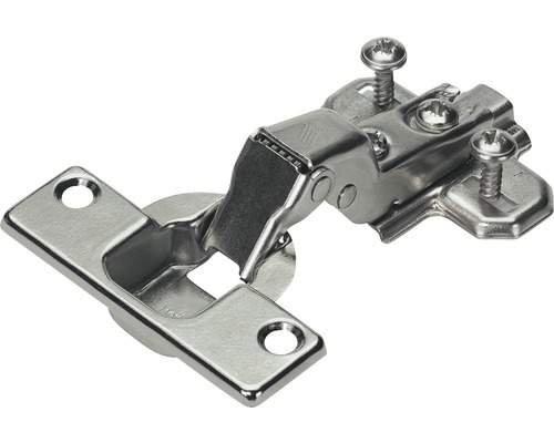 Hettich SlideOn cup hinge for screwing on Ø 35 mm center wall stop