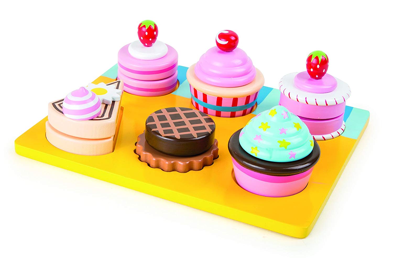 Small Foot by Legler Small Foot Cutting Cupcakes And Cakes