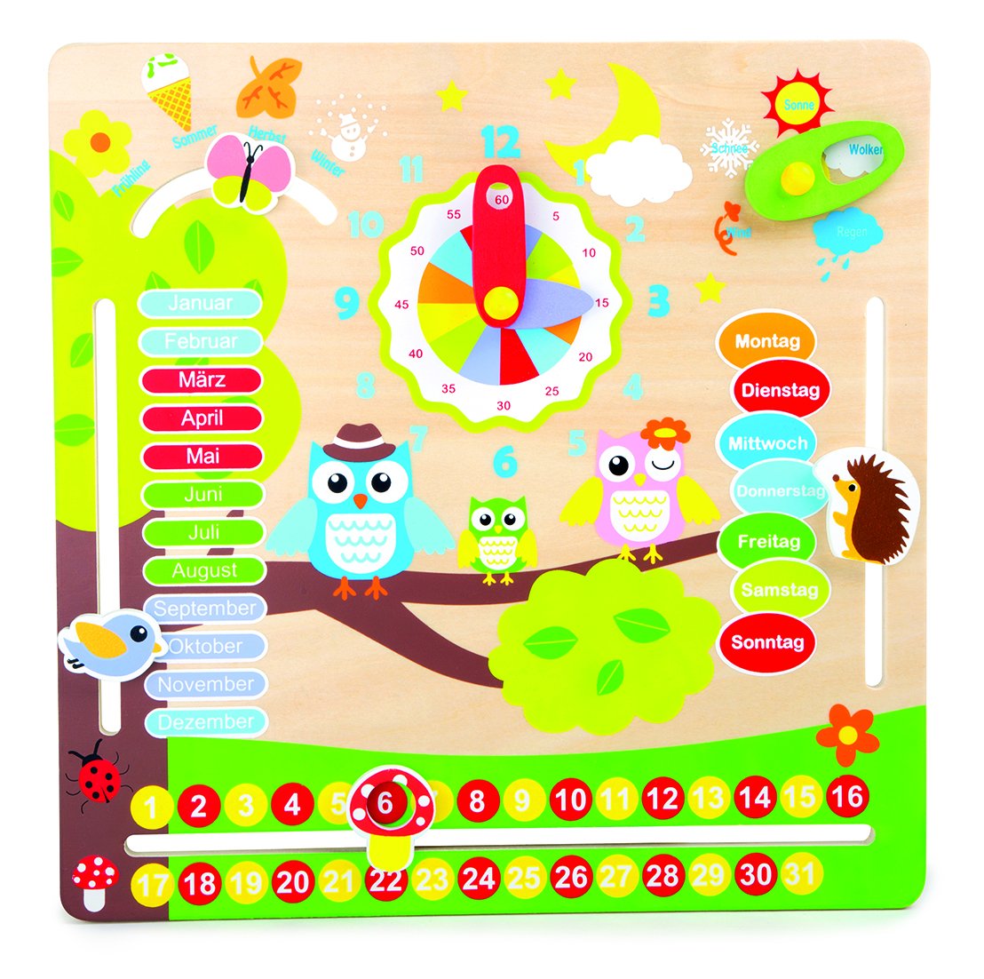 Small Foot by Legler Small Foot The Year Learning Board