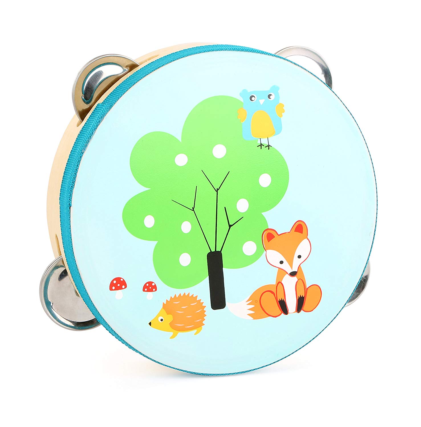Small Foot by Legler Small Foot Tambourine Toy For Kids Kids Design Popular Musical Instrument T