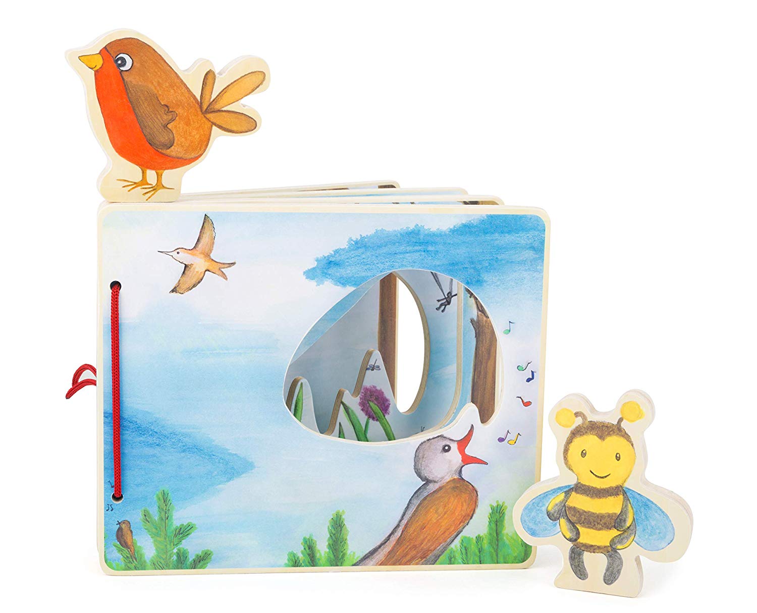 Small Foot by Legler Small Foot Picture Book Interactive World Of The Air And Quot Made Of Wood 