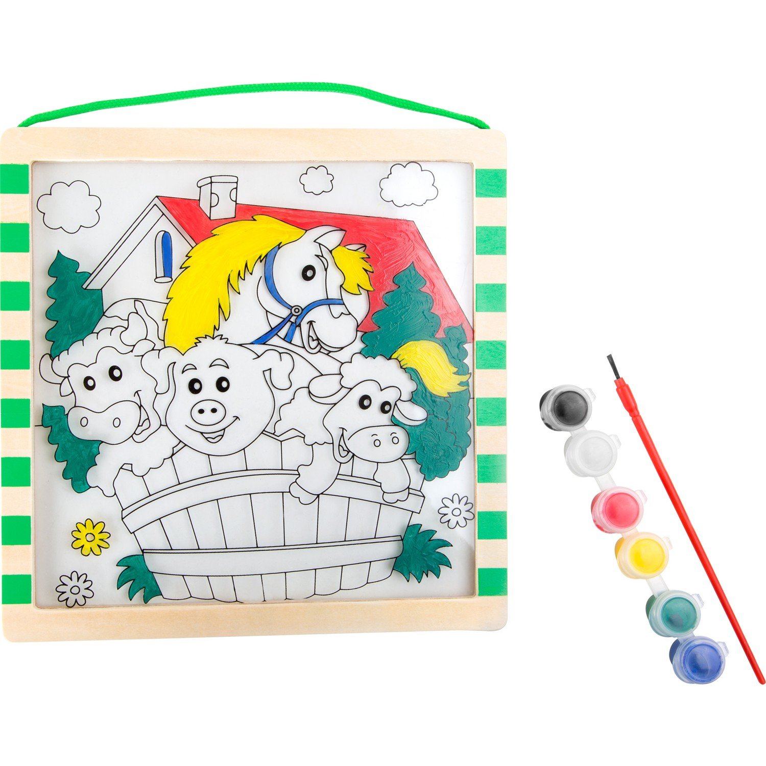 Small Foot By Legler 10179 Colouring Picture Farm