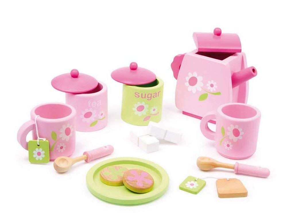 Small Foot by Legler Small Foot Company Tea Set Pink