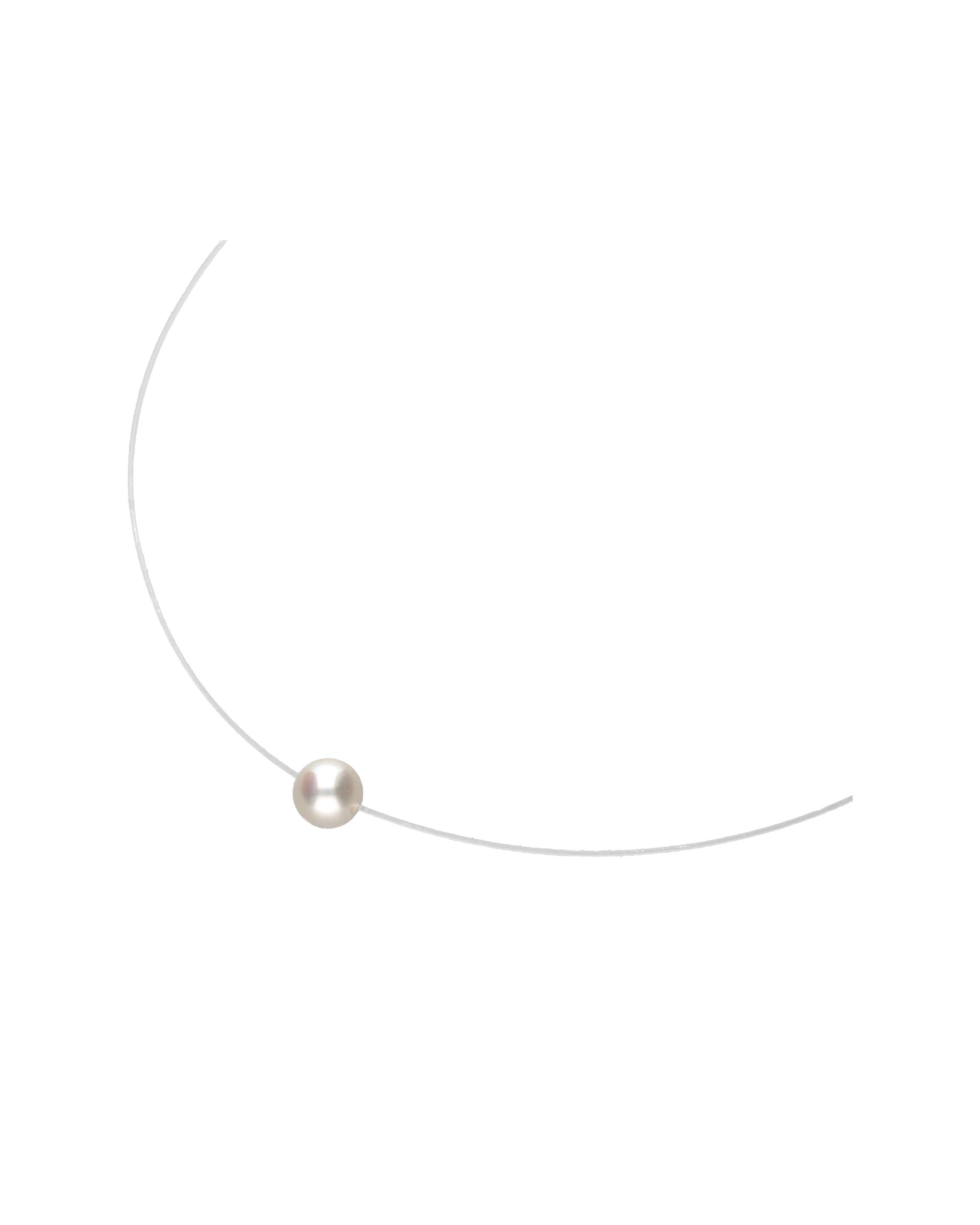 Smart Jewel necklace necklace floating pearl, silver 925 45 cm