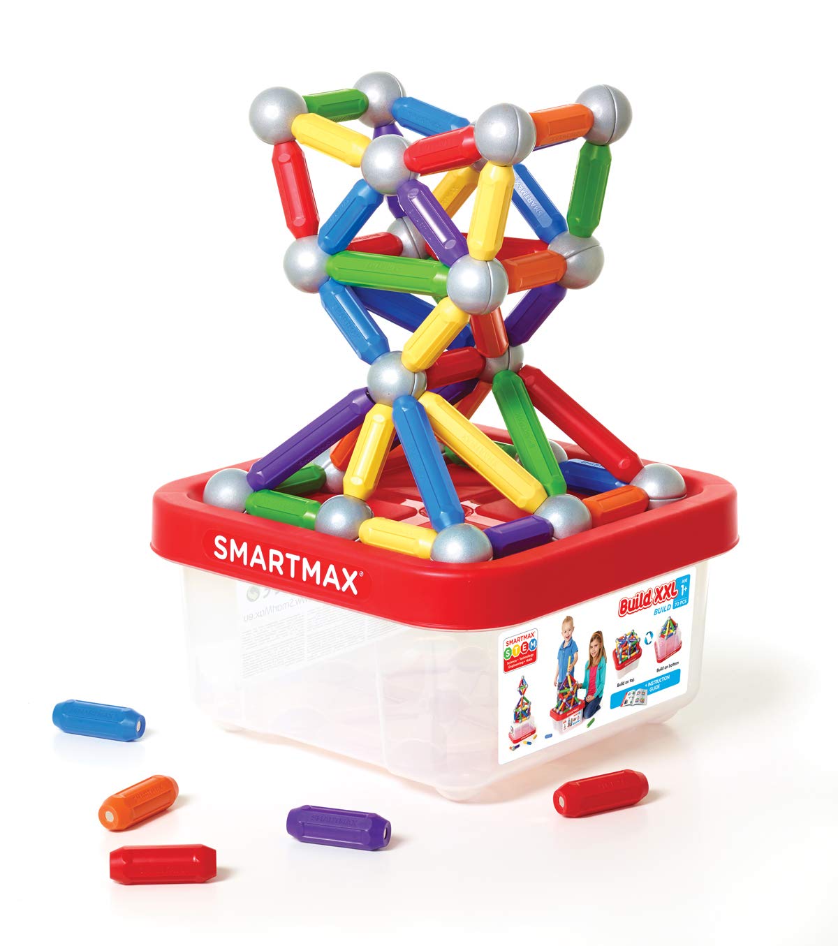 Smart Max  Smx Build Preschool Bricks Box Pieces