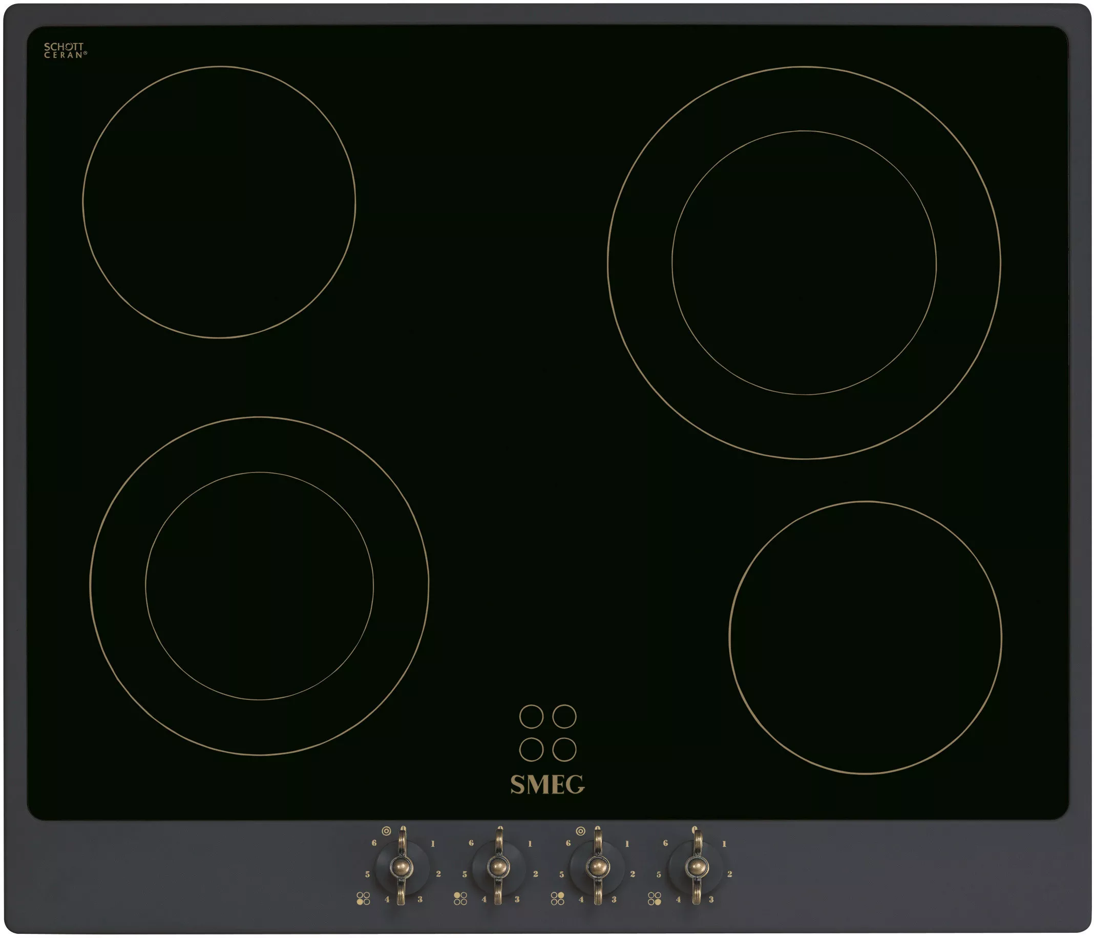 SMEG GLASS CERAMIC HOB P864AO
