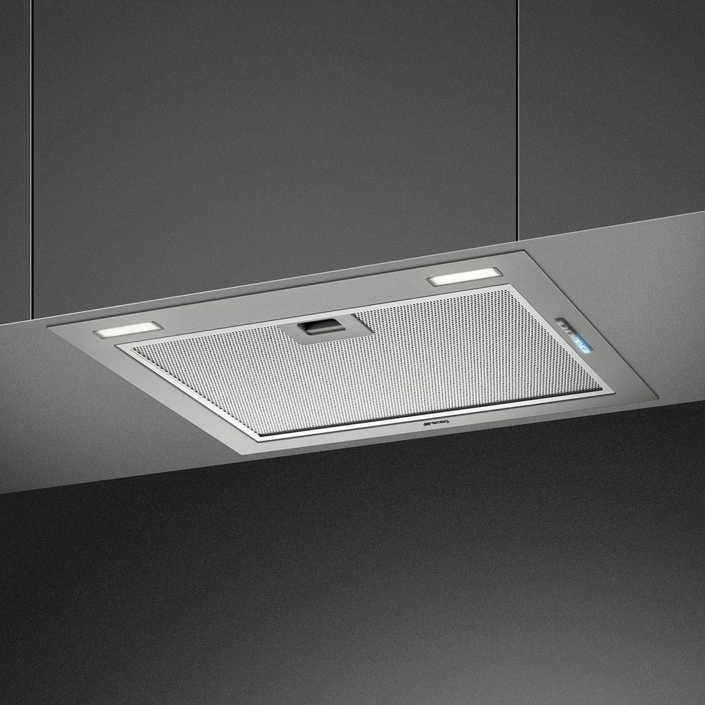 SMEG Deutschland GmbH Smeg KSG52HPE Built-in Stainless Steel Cooker Hood 580 m³/h B