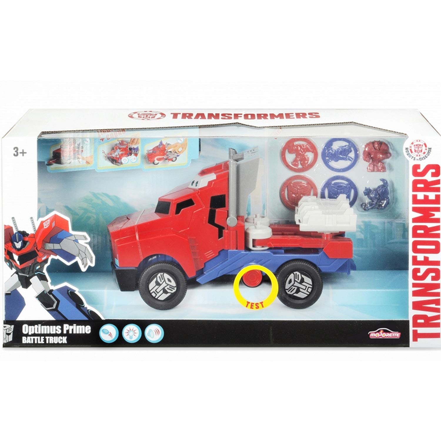 Smoby – 213116003 Majorette Transformers Truck Starts Hard Drive