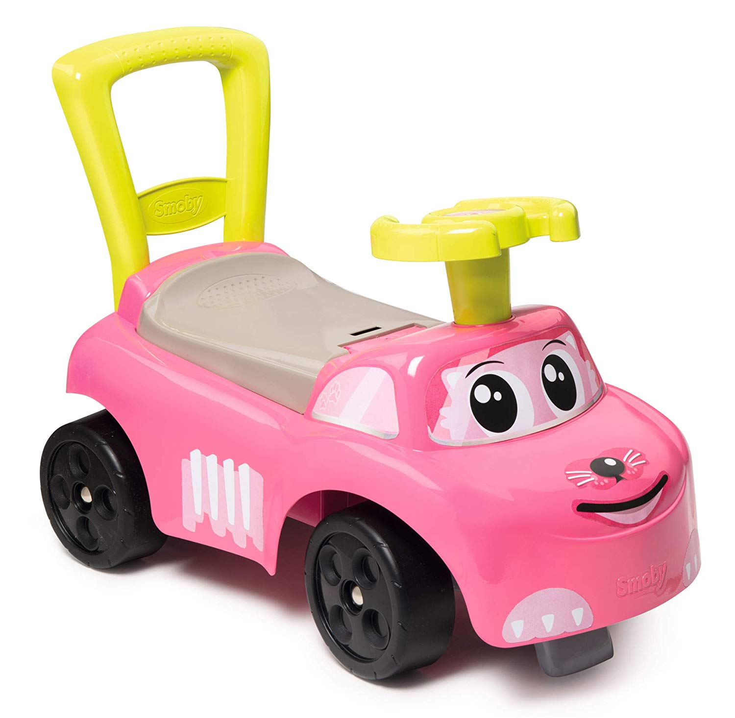Smoby 720524 My First Car Ride-On Toy Pink