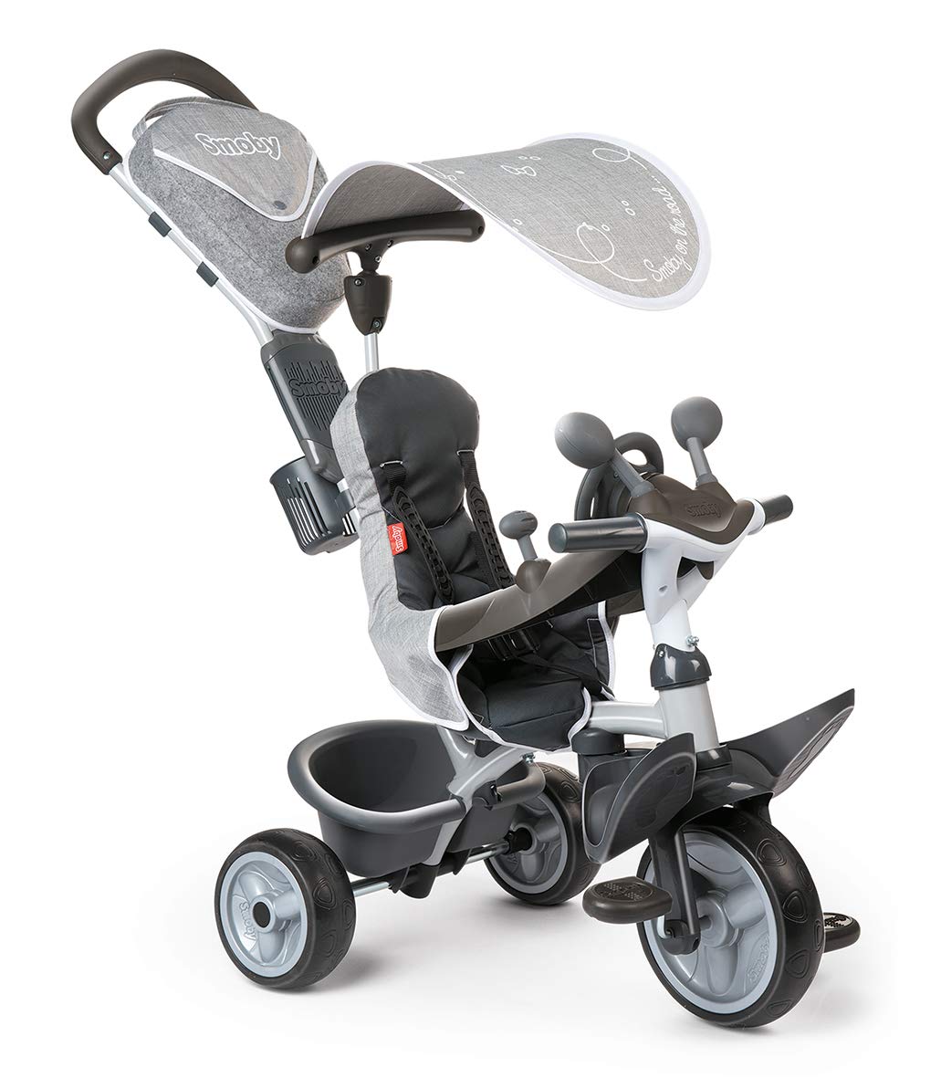 Smoby 741200 Baby Driver Comfort, Blue Push-Along Bike