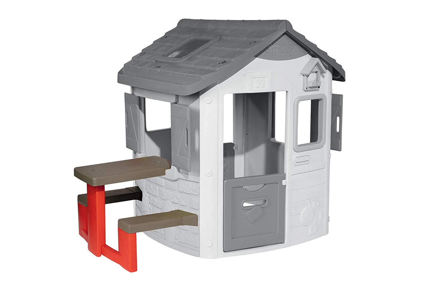 Smoby Neo Jura Lodge 810902 Picnic Table Red / Grey