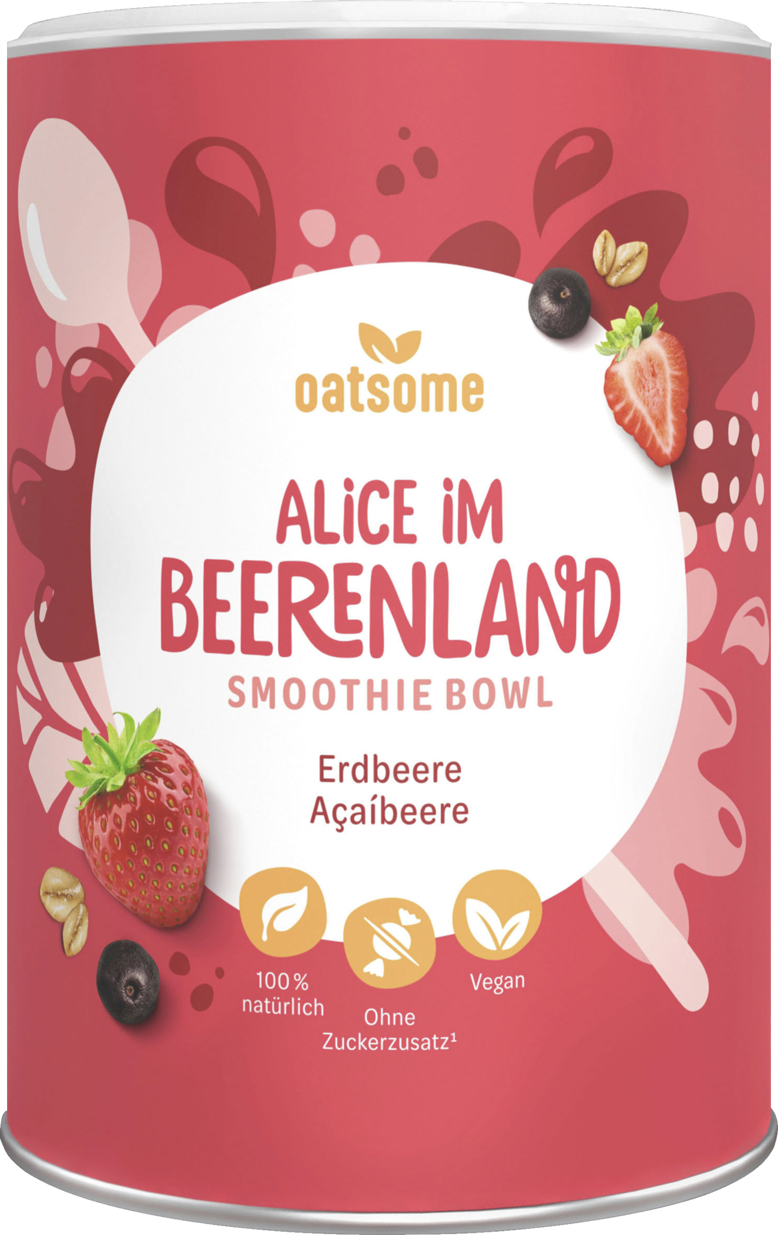 Oatsome Smoothie Bowl Alice in Berry Land