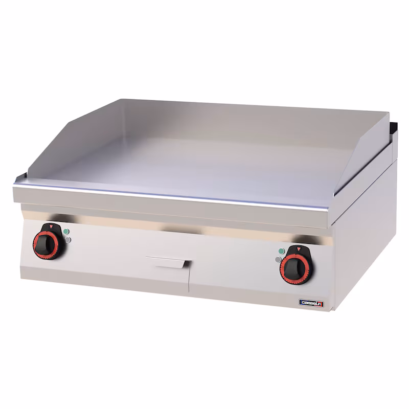 Snack plate chrome smooth 80 - line 700 C7PASCL80 Casselin