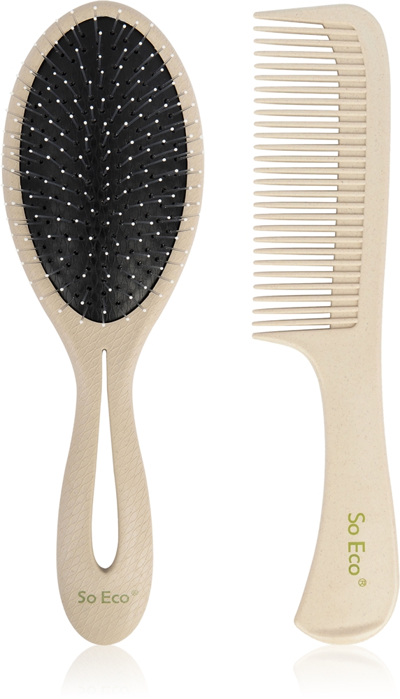 So Eco Biodegradable Detangling Hair Set Brush Set (for hair)
