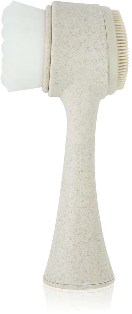 So Eco Facial Cleansing Brush double-sided facial cleansing brush with compostable handle