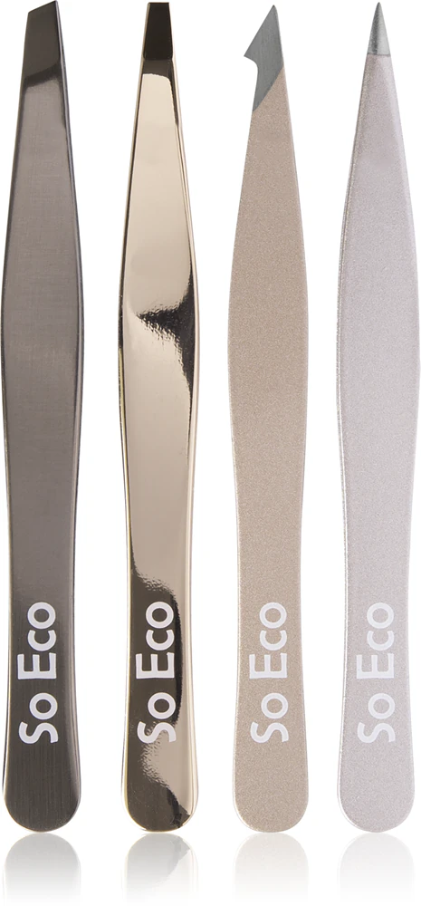 So Eco Tweezer Set Rose Gold Tweezer Set