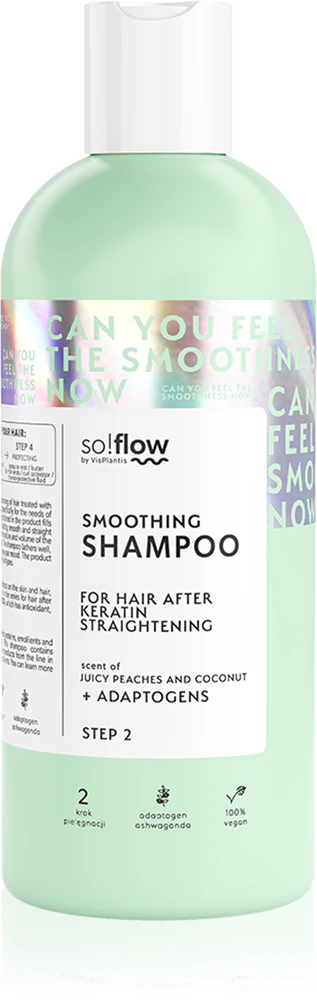 so!flow After Keratin Straightening Smoothing Shampoo smoothing shampoo