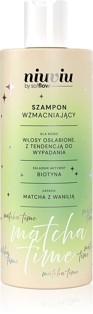 so!flow Matcha Time Strengthening Shampoo strengthening shampoo for weakened hair