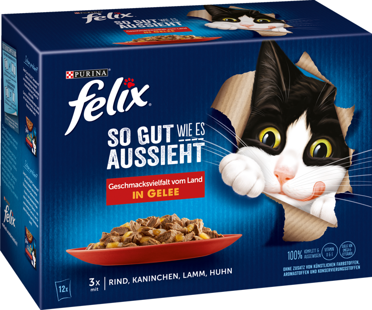Felix As good as it looks variety of flavors from the country in jelly Multipack