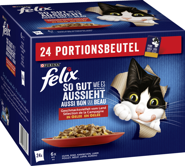 Felix As good as it looks variety of flavors from the country in jelly Multipack