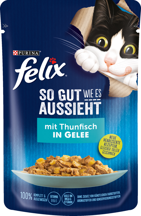 Felix As good as it looks with tuna in jelly