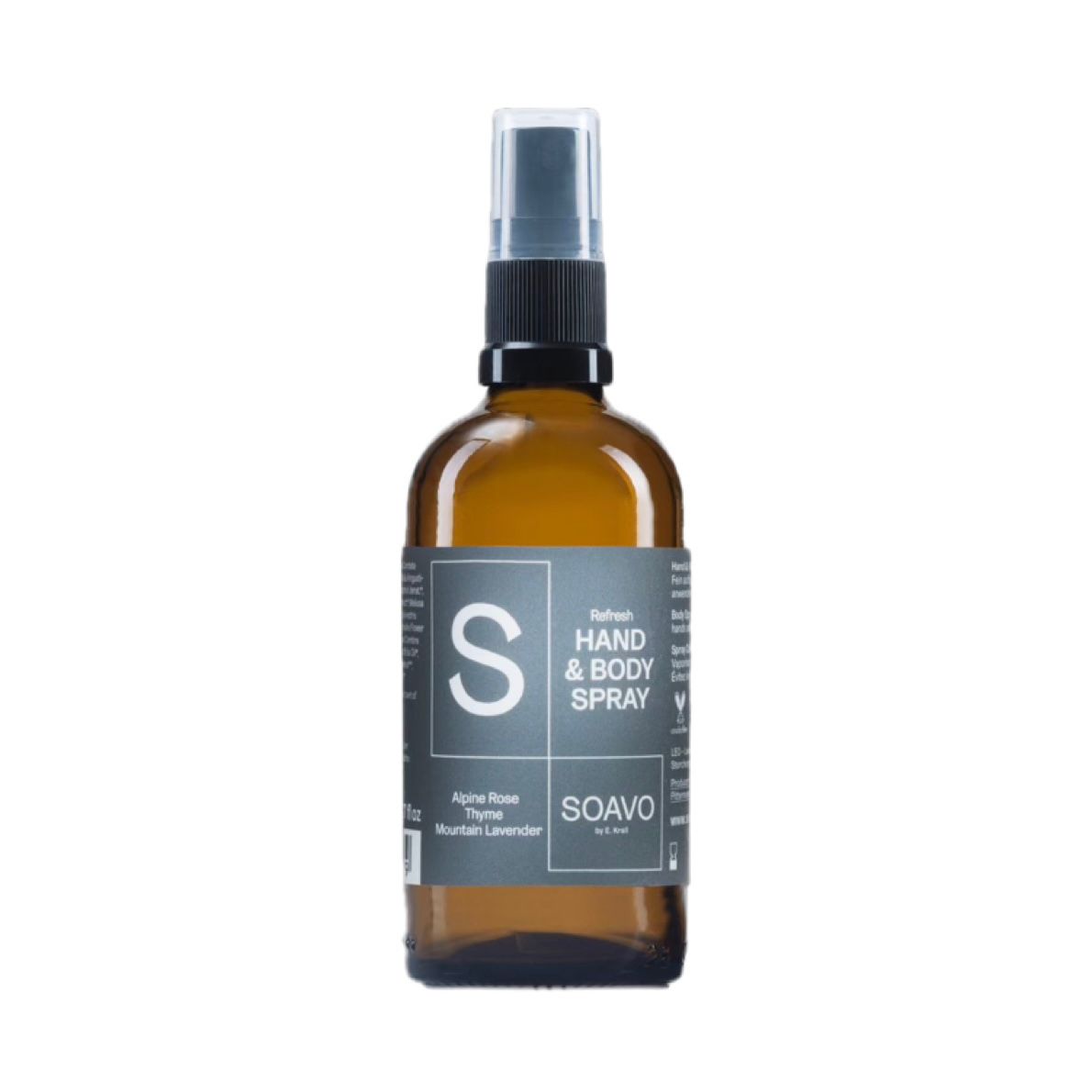 SOAVO Refresh HAND & BODY SPRAY 50 ml