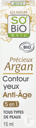 So'Bio Étic SoBio Étic Anti-Aging Eye And Lip Contour Précieux Argan 15ml