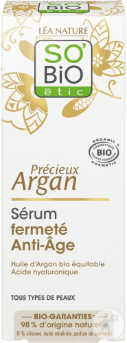 So'Bio Étic SoBio Étic Anti-Aging Firming Serum Précieux Argan 30ml