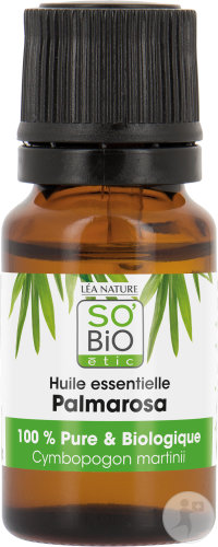 So'Bio Étic SoBio Étic Organic Palmarosa Oil Essential Oil Bottle 10ml