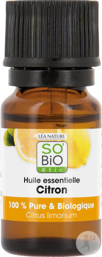 So'Bio Étic SoBio Étic Organic Lemon Essential Oil Bottle 15ml