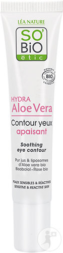 So'Bio Étic SoBio Étic Soothing Eye Contour Sensitive And Reactive Skin Hydra Aloe Vera 15ml